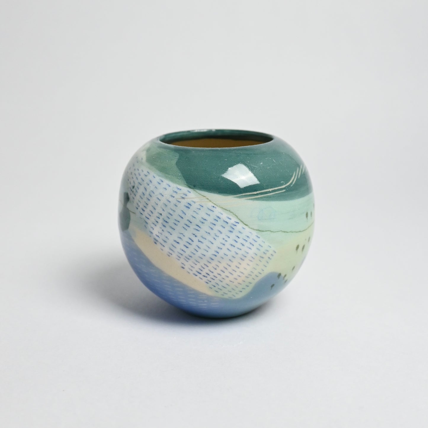 Ceramic Small Vase - Landscape #6