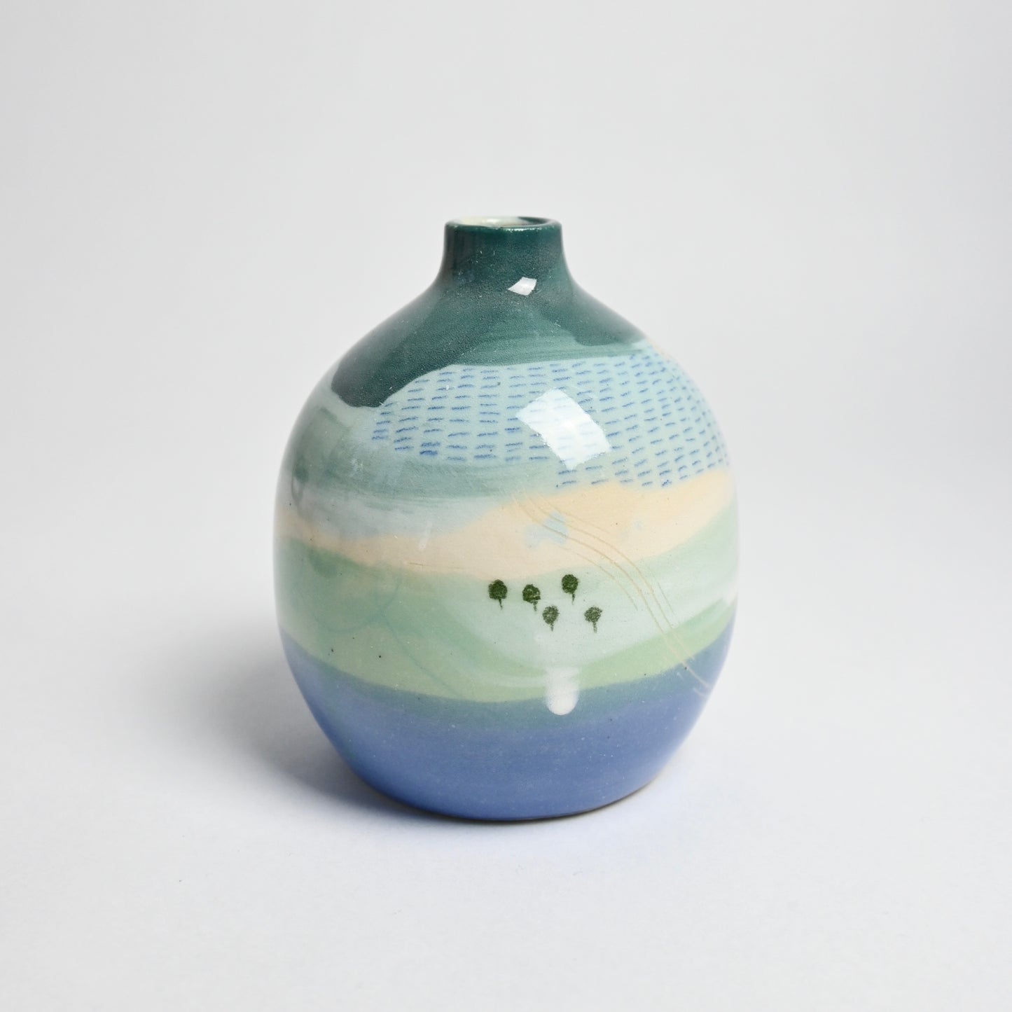 Ceramic Large Vase - Landscape #3