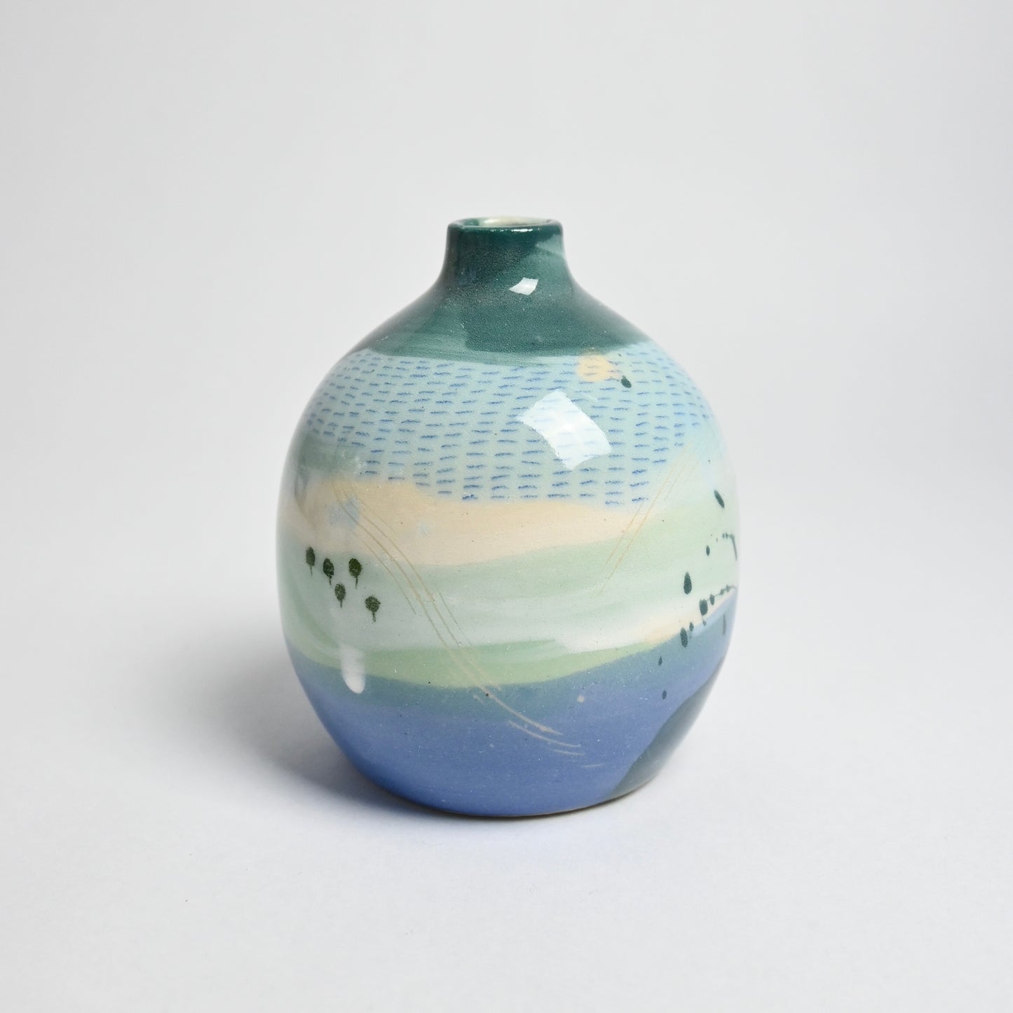 Ceramic Large Vase - Landscape #3