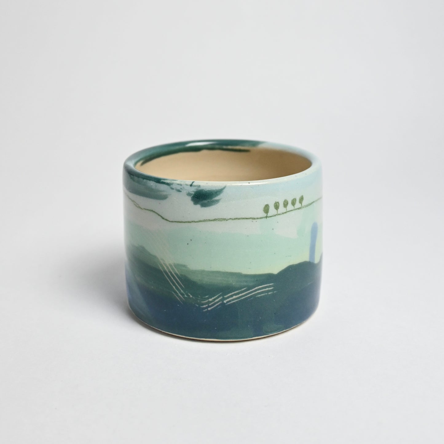 Ceramic Pot - Landscape #1