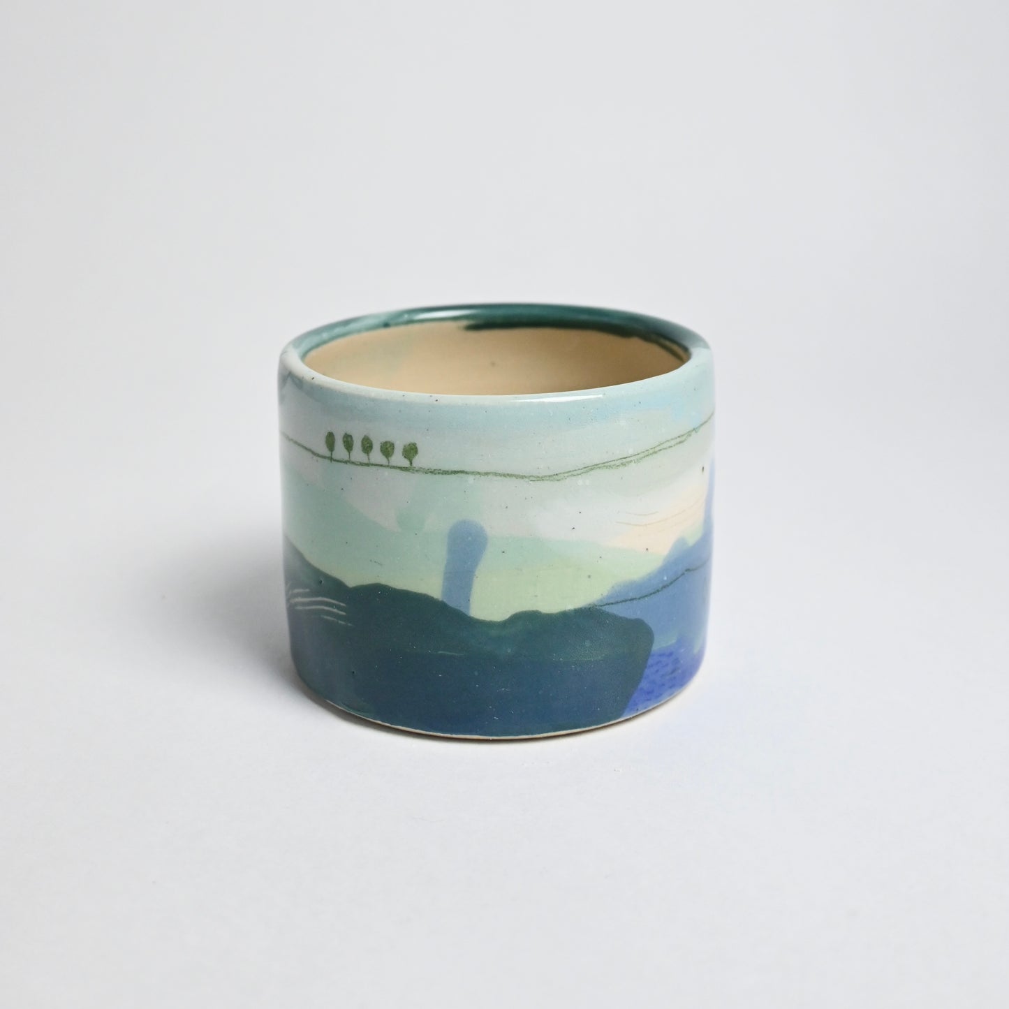 Ceramic Pot - Landscape #1