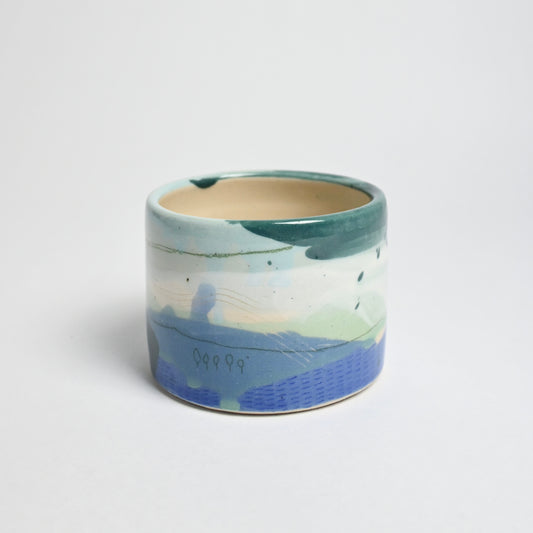 Ceramic Pot - Landscape #1