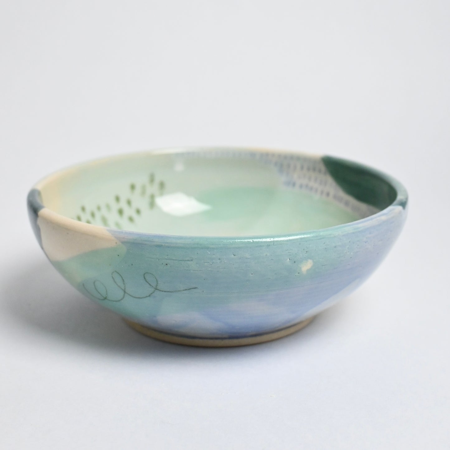 Ceramic Medium Bowl - Landscape #2