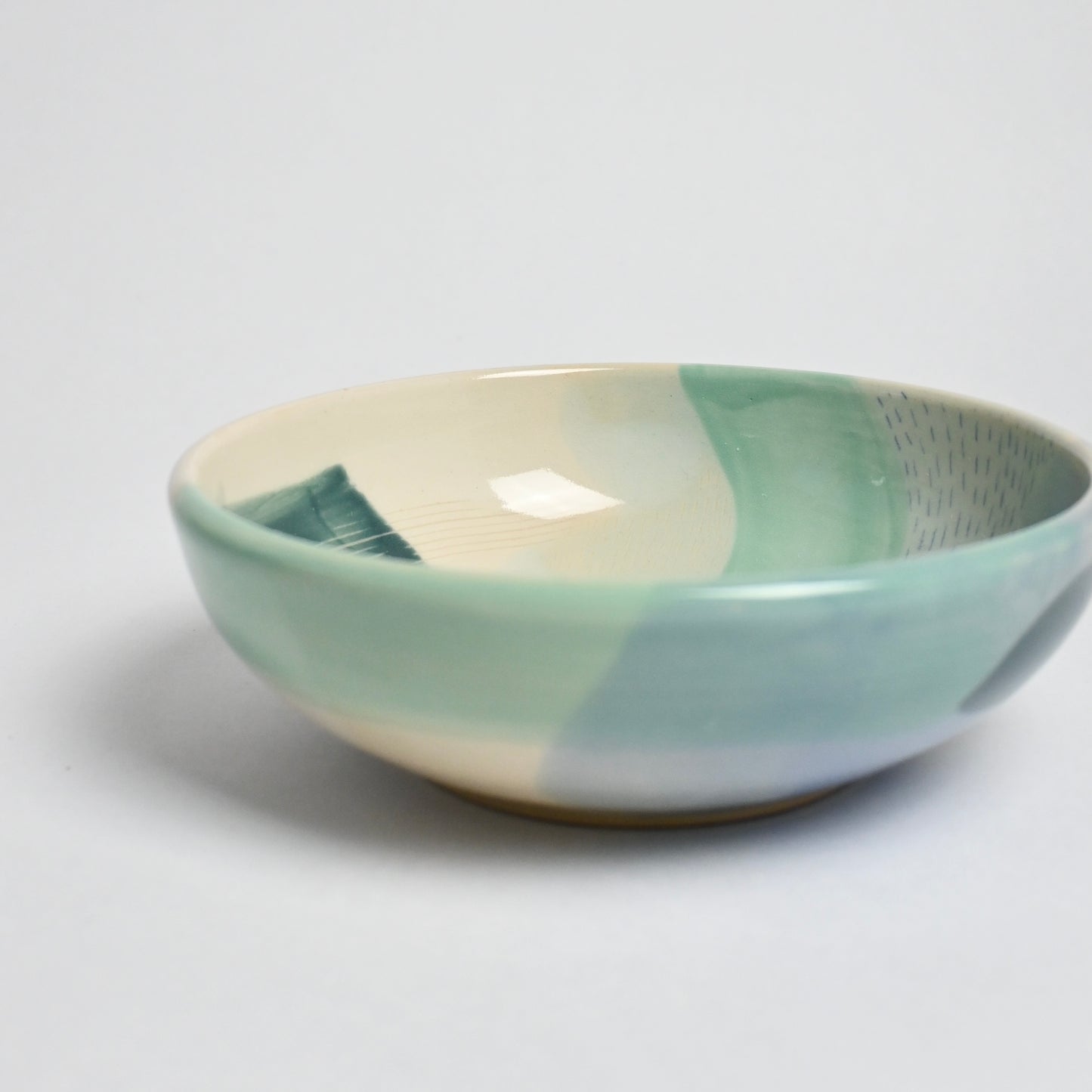 Ceramic Medium Bowl - Landscape #3