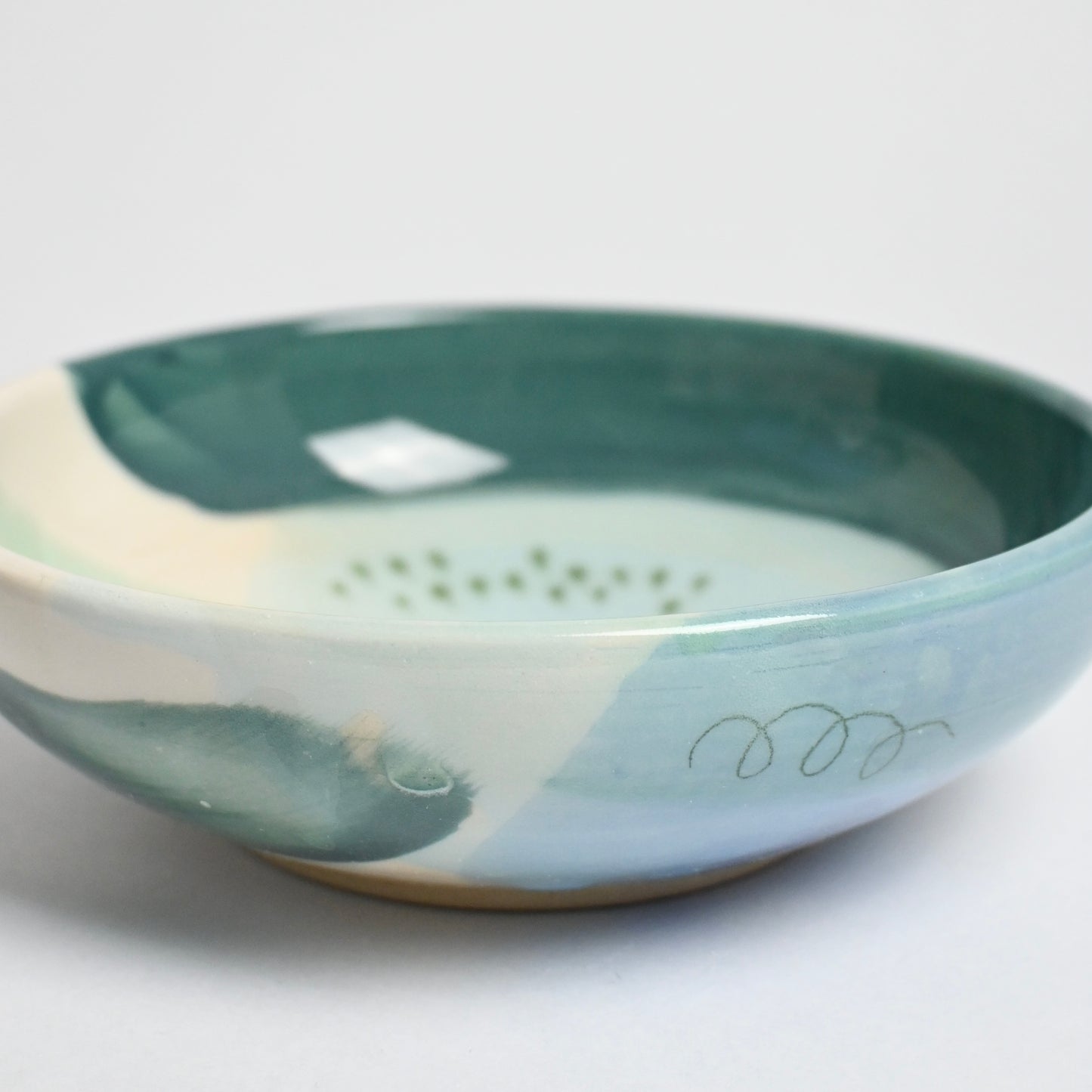 Ceramic Medium Bowl - Landscape #1