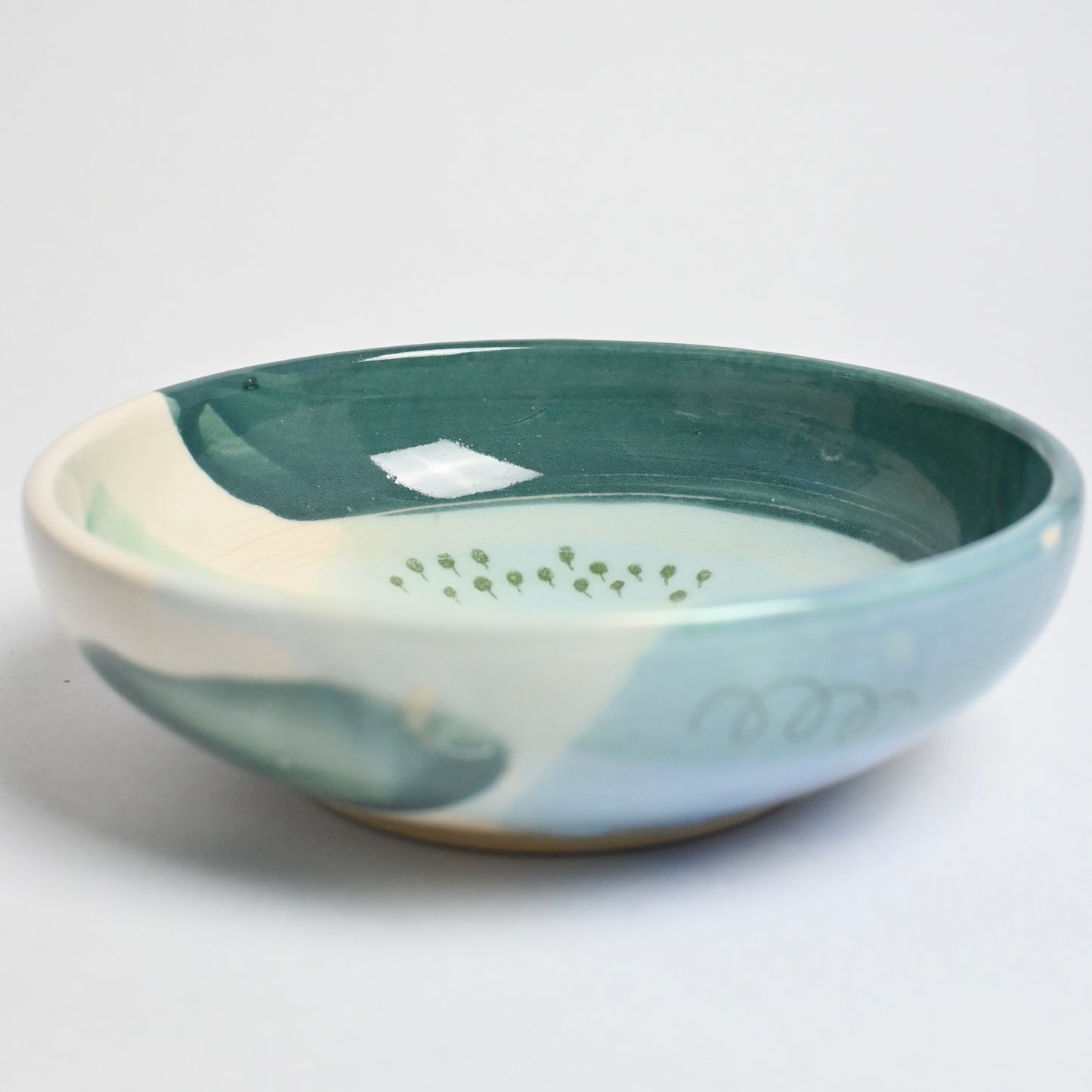 Ceramic Medium Bowl - Landscape #1