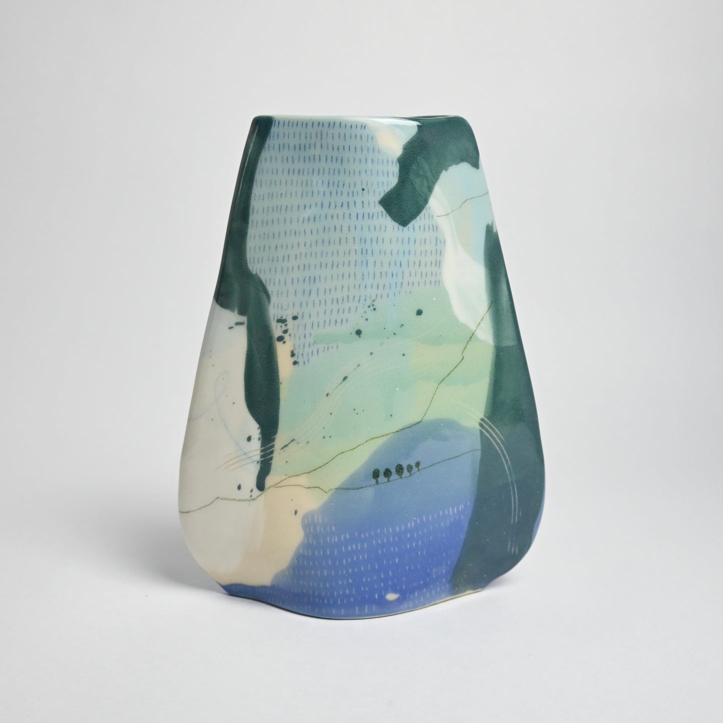 Ceramic Vessel - Landscape #2