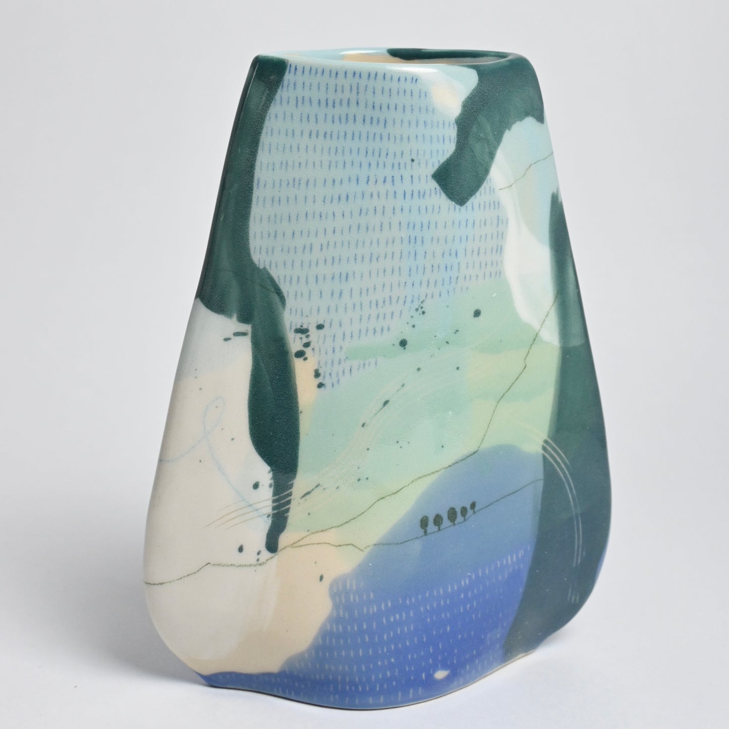 Ceramic Vessel - Landscape #2