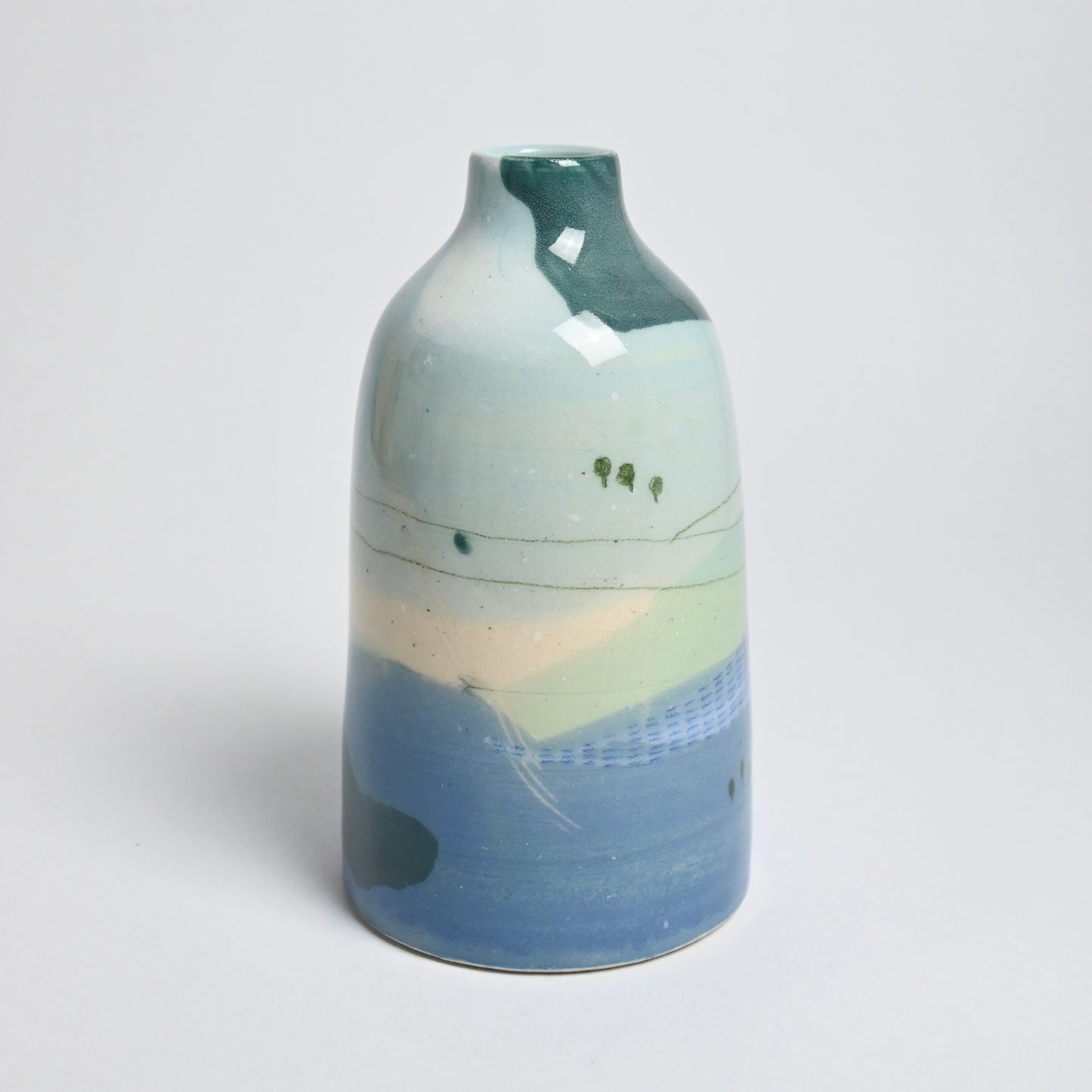 Ceramic Large Vase - Landscape #2