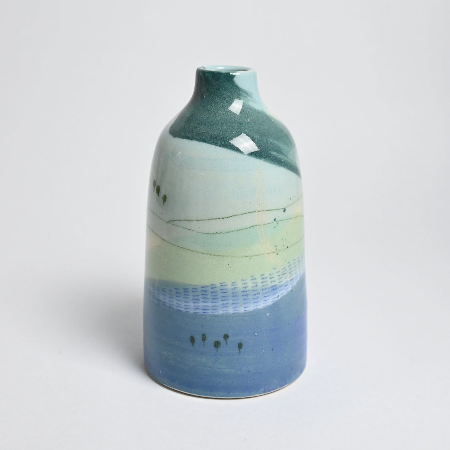 Ceramic Large Vase - Landscape #2