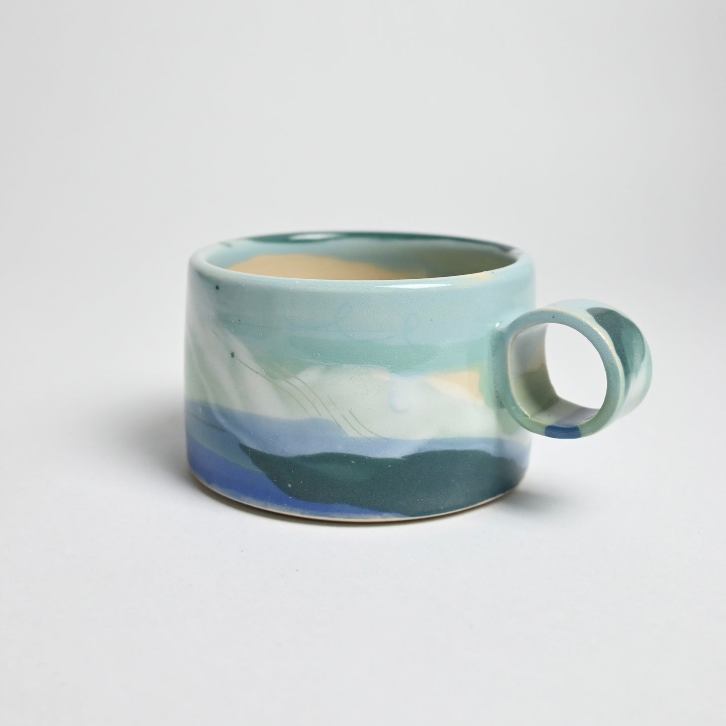 Ceramic Wide Mug - Landscape #11