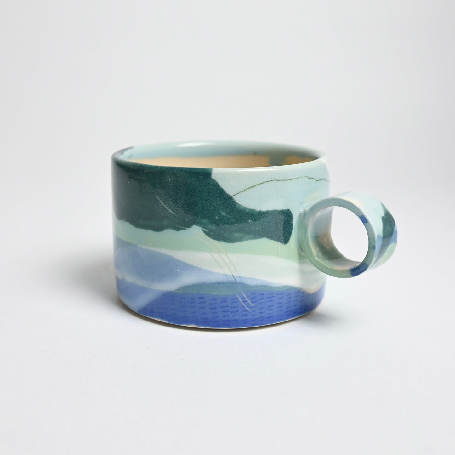 Ceramic Wide Mug - Landscape #10