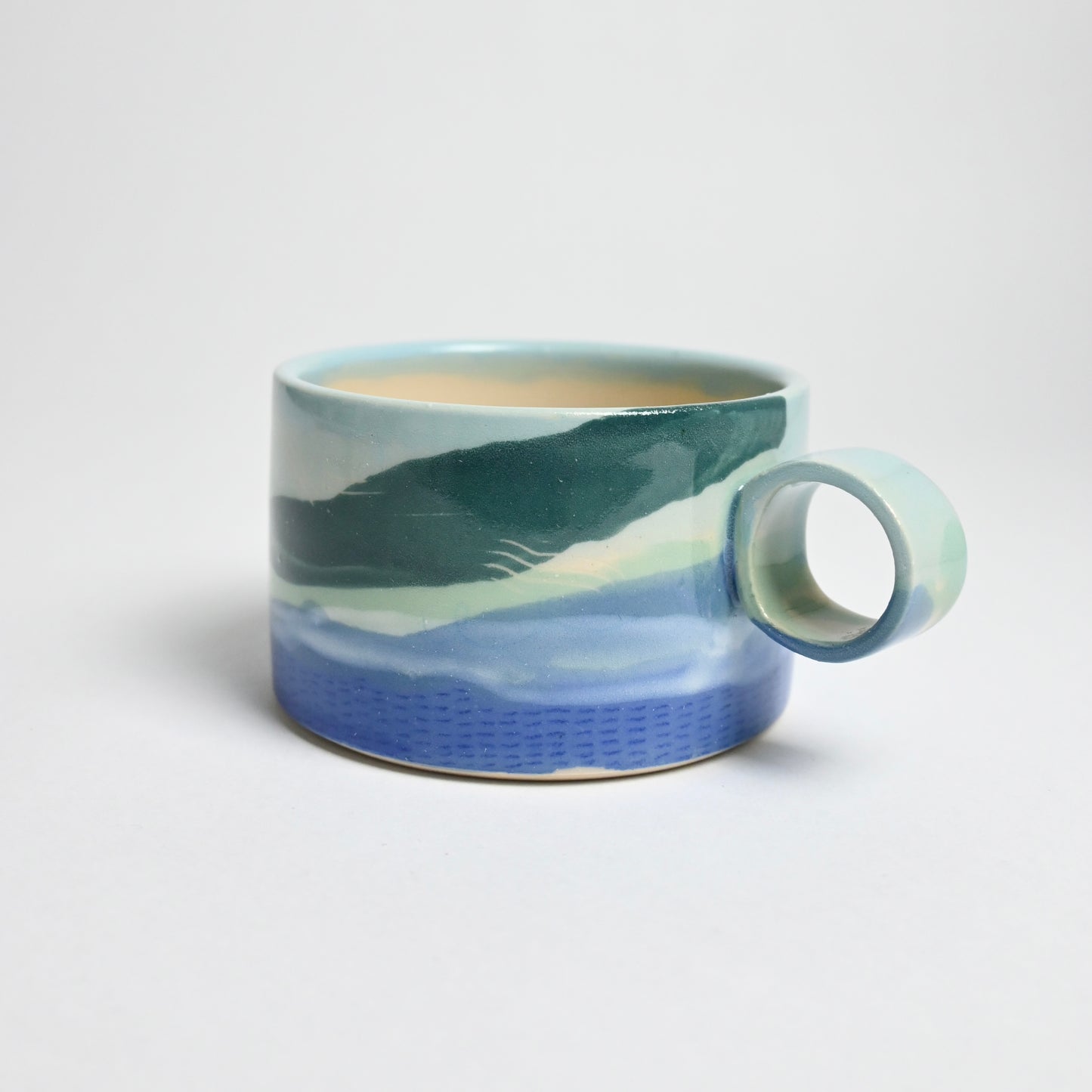 Ceramic Wide Mug - Landscape #7 (SLIGHT SECOND)