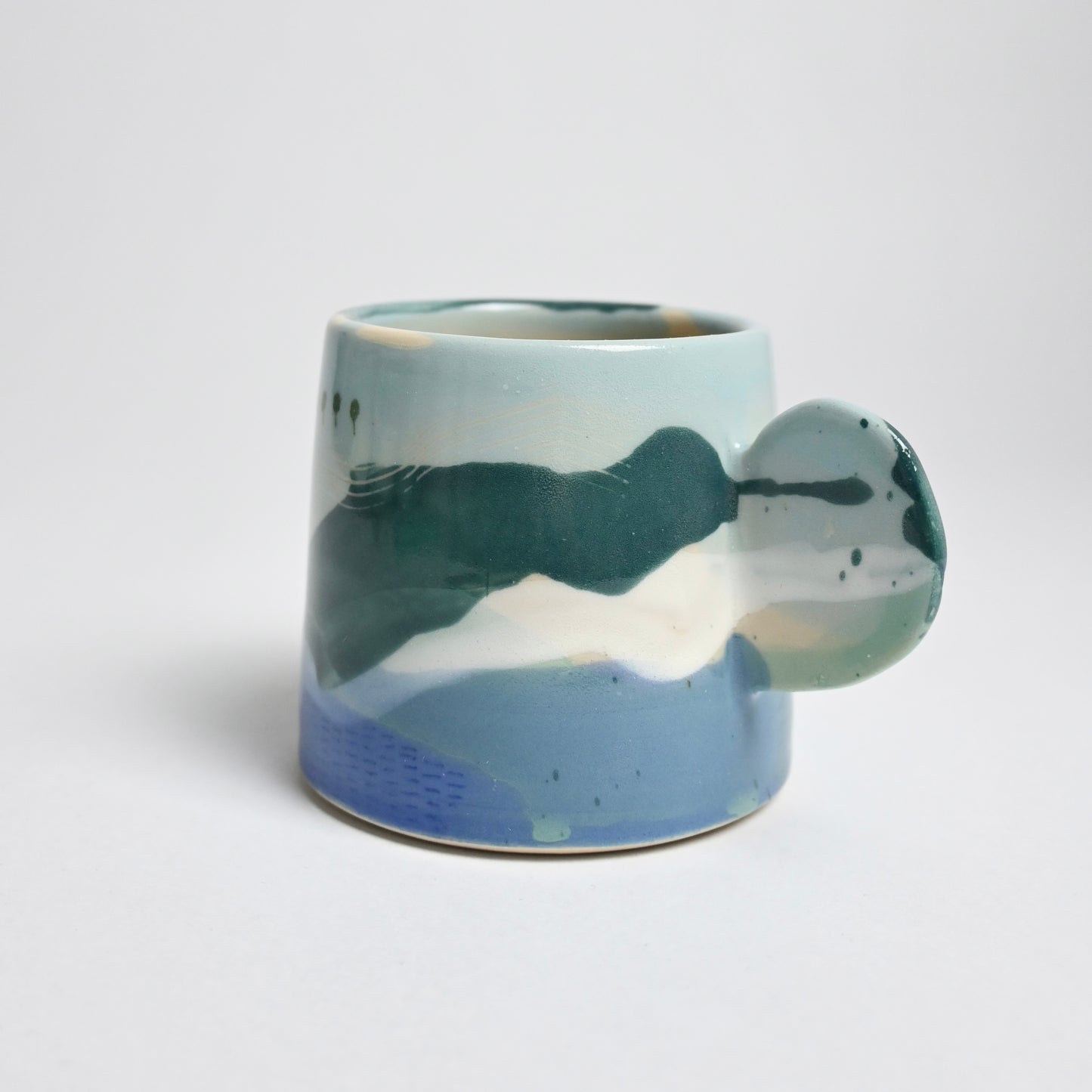 Ceramic Tapered Mug - Landscape #1