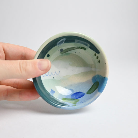 Ceramic Dip Bowl - Landscape #2