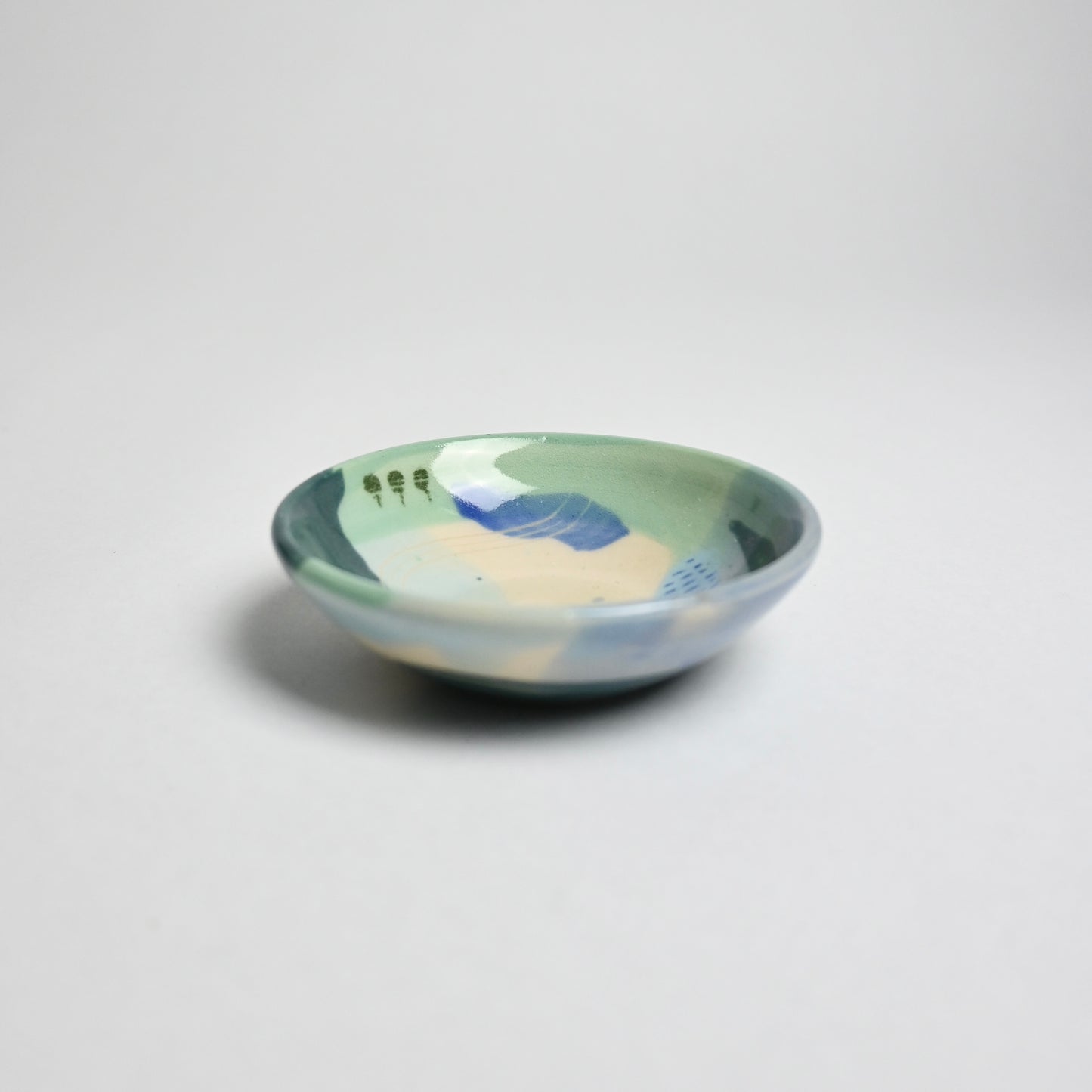 Ceramic Dip Bowl - Landscape #1