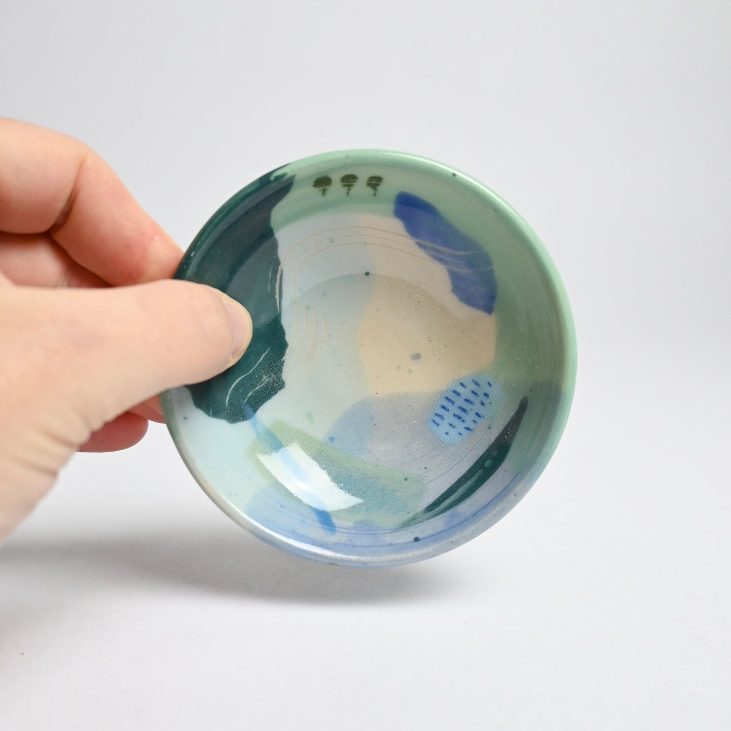 Ceramic Dip Bowl - Landscape #1