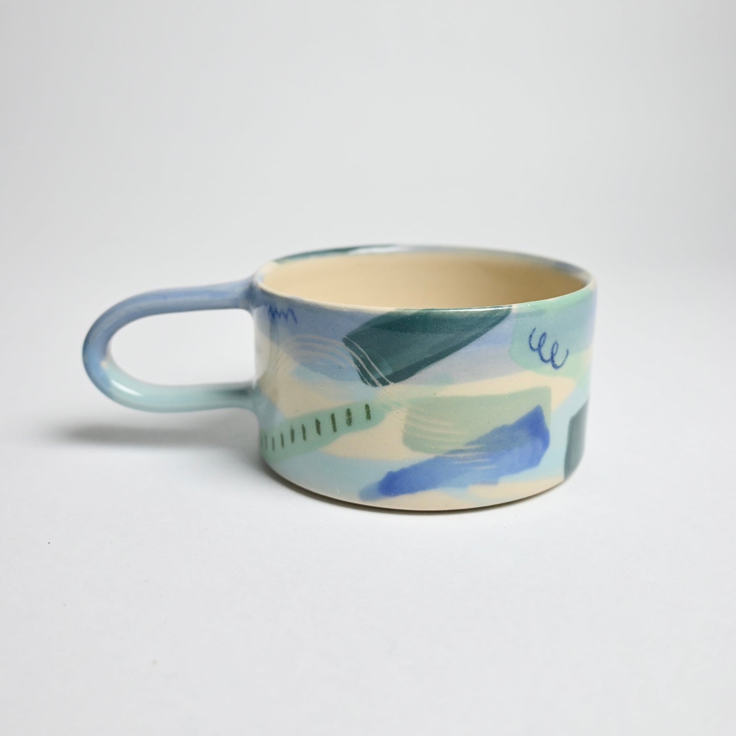 Ceramic Long Handled Mug - Landscape #2