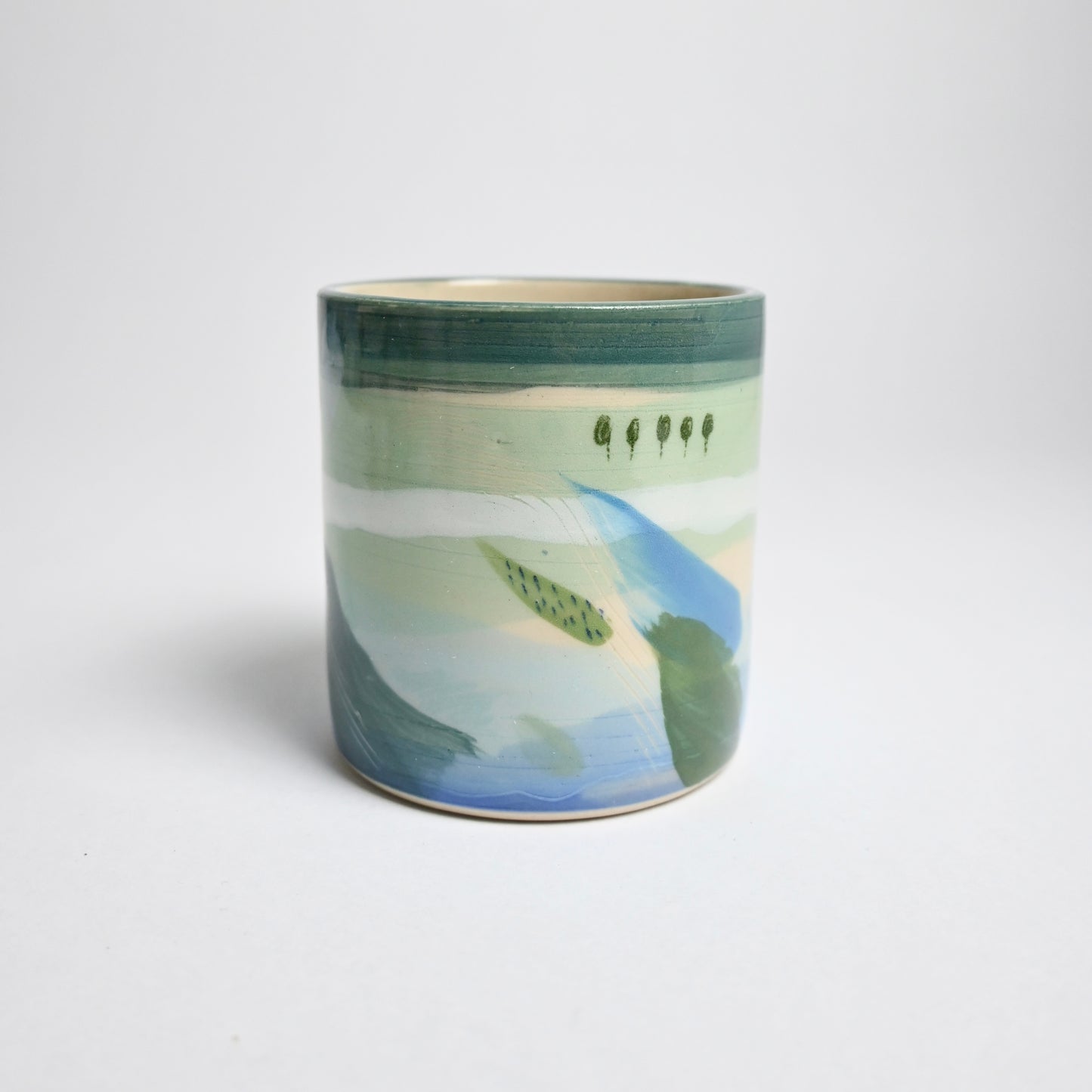 Ceramic Pot - Landscape #3