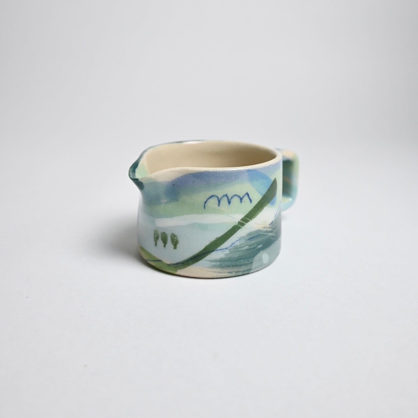 Ceramic Small Jug - Landscape