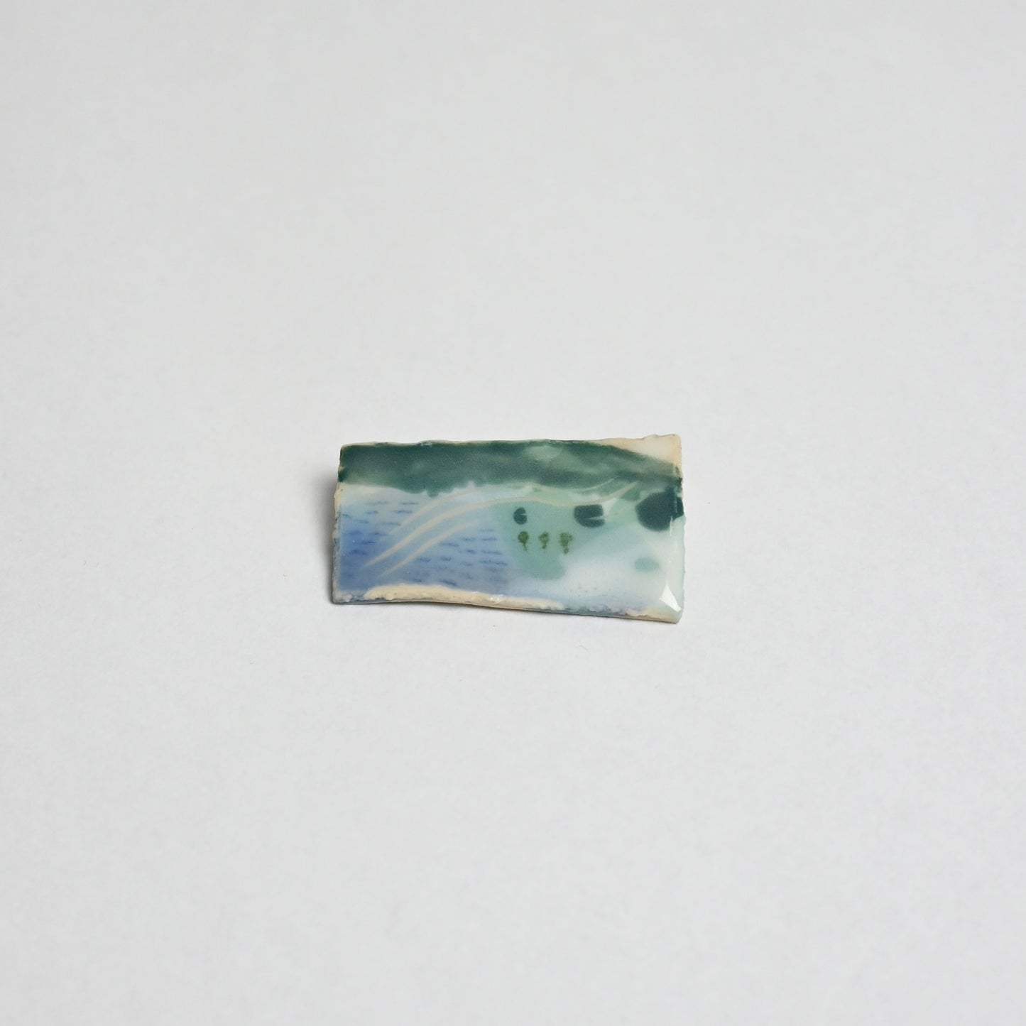 Ceramic Brooch - Landscape #6